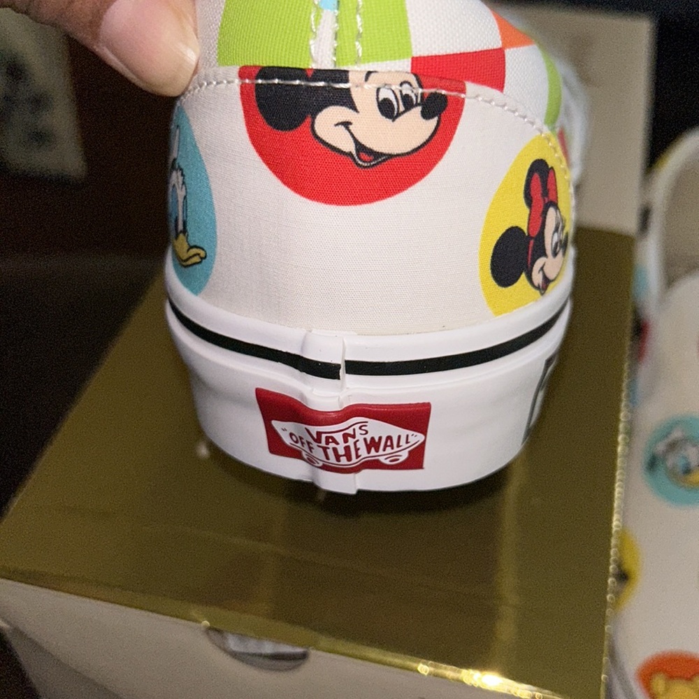 NWT Mickey Mouse and Friends Sneakers for Adults by Vans – Walt Disney World - Picture 8 of 11